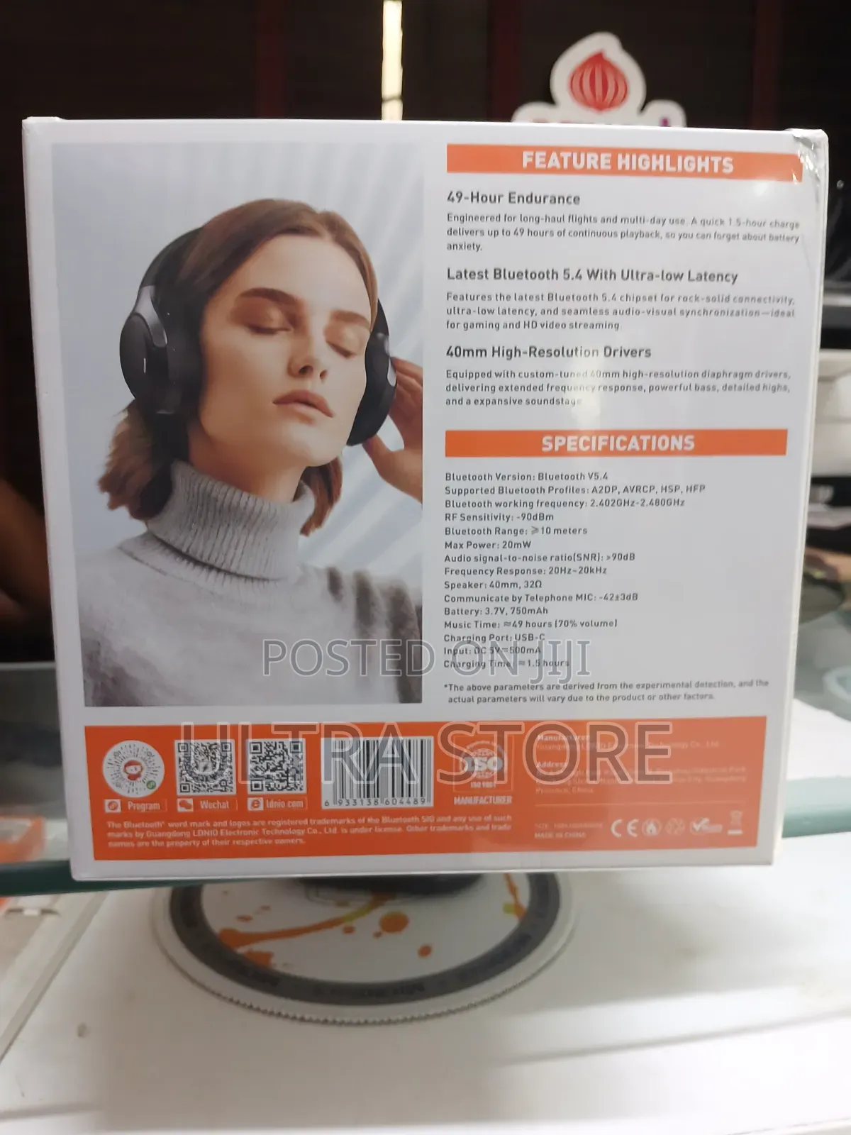 LDNIO Bluetooth Noise-Cancelling Headphones H02