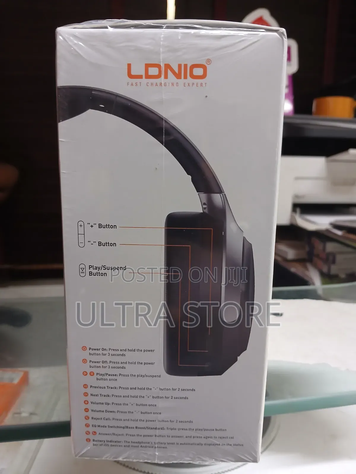 LDNIO Bluetooth Noise-Cancelling Headphones H02