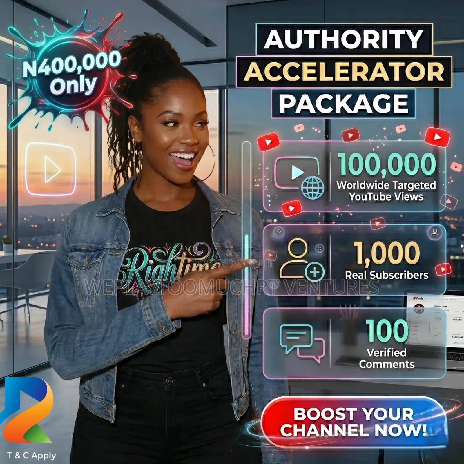 Youtube Authority Accelerator Package