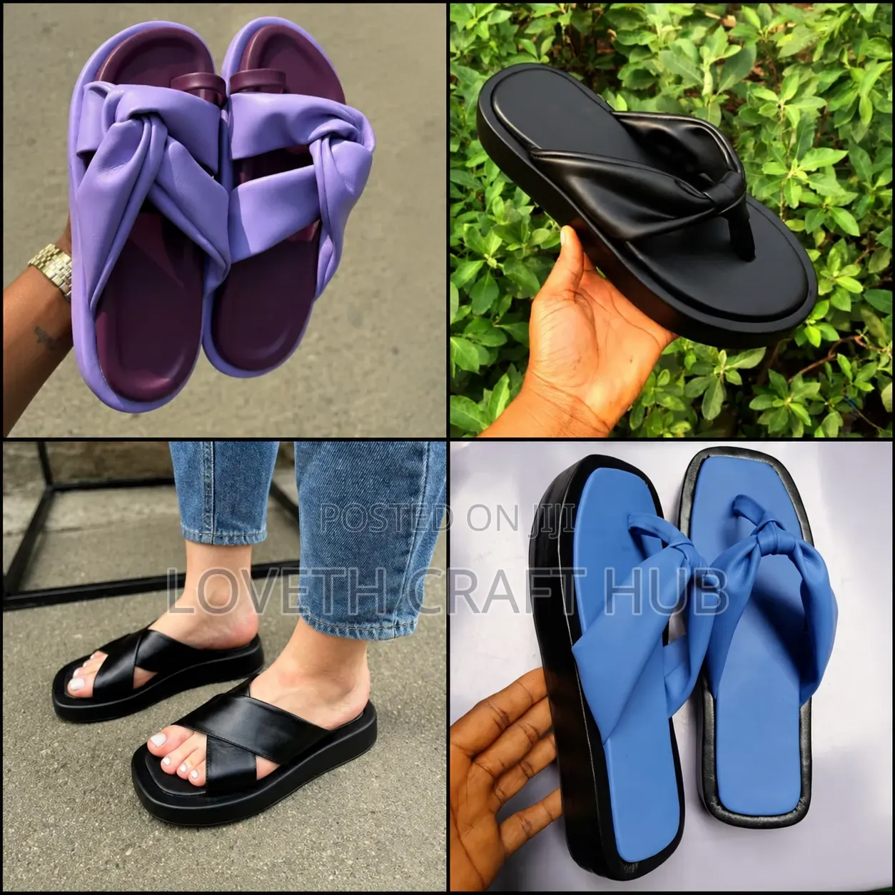 Female Platform Slippers