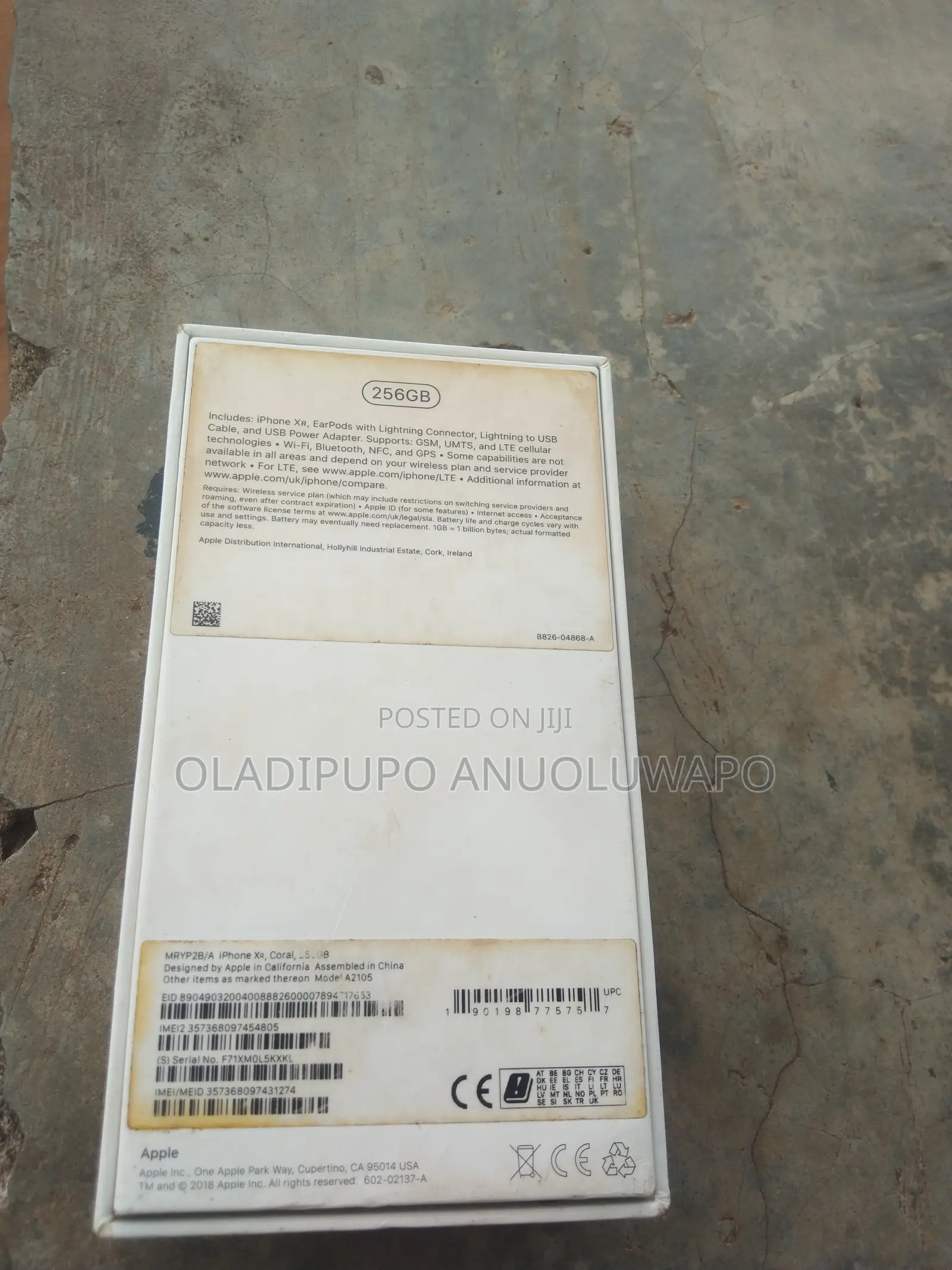 Apple iPhone XR 256 GB Pink