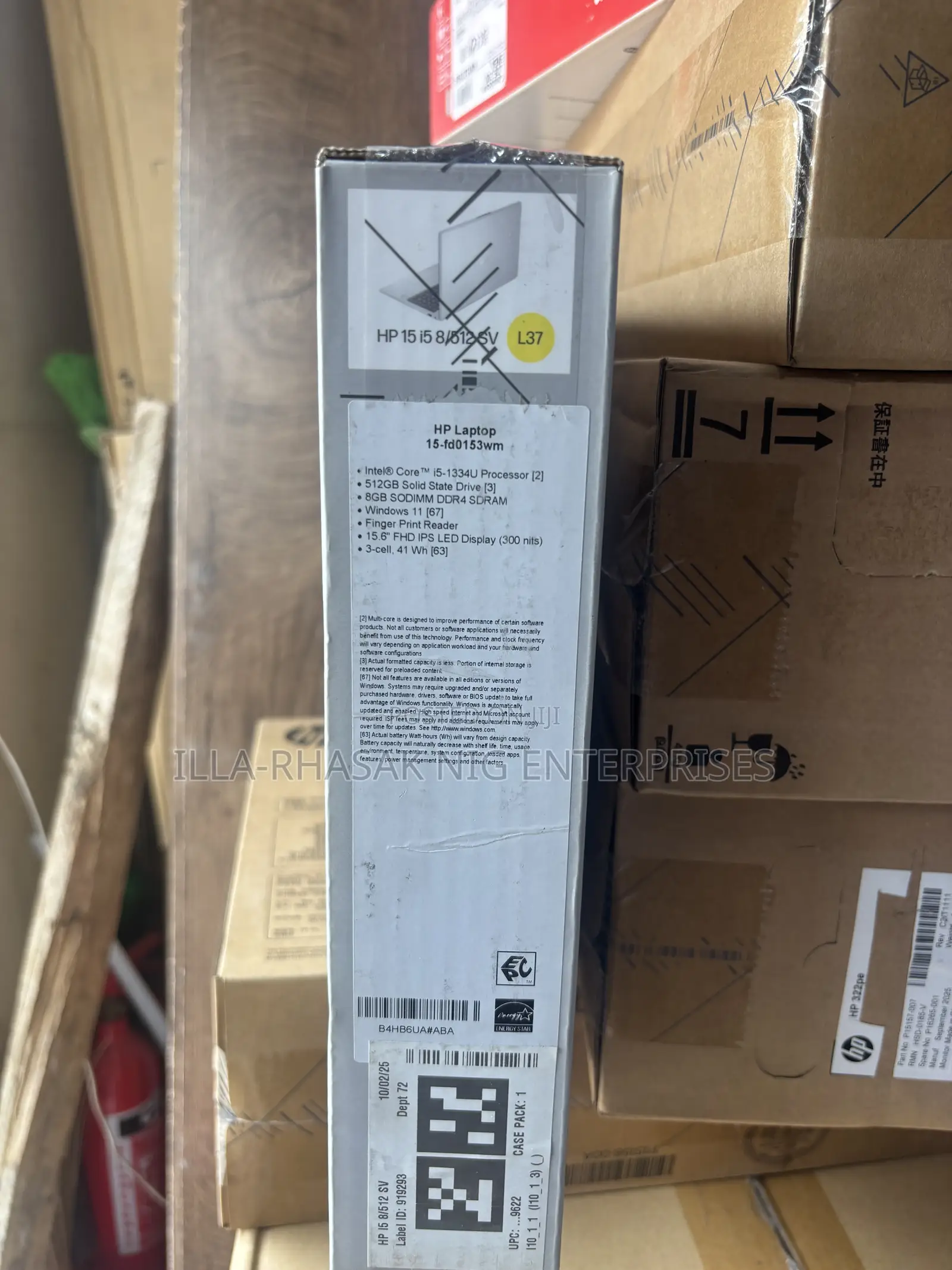 New Laptop HP 15 8GB Intel Core i5 SSD 512GB