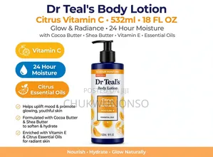 Dr Teal's Body Lotion Citrus 532ml 18 FL Oz