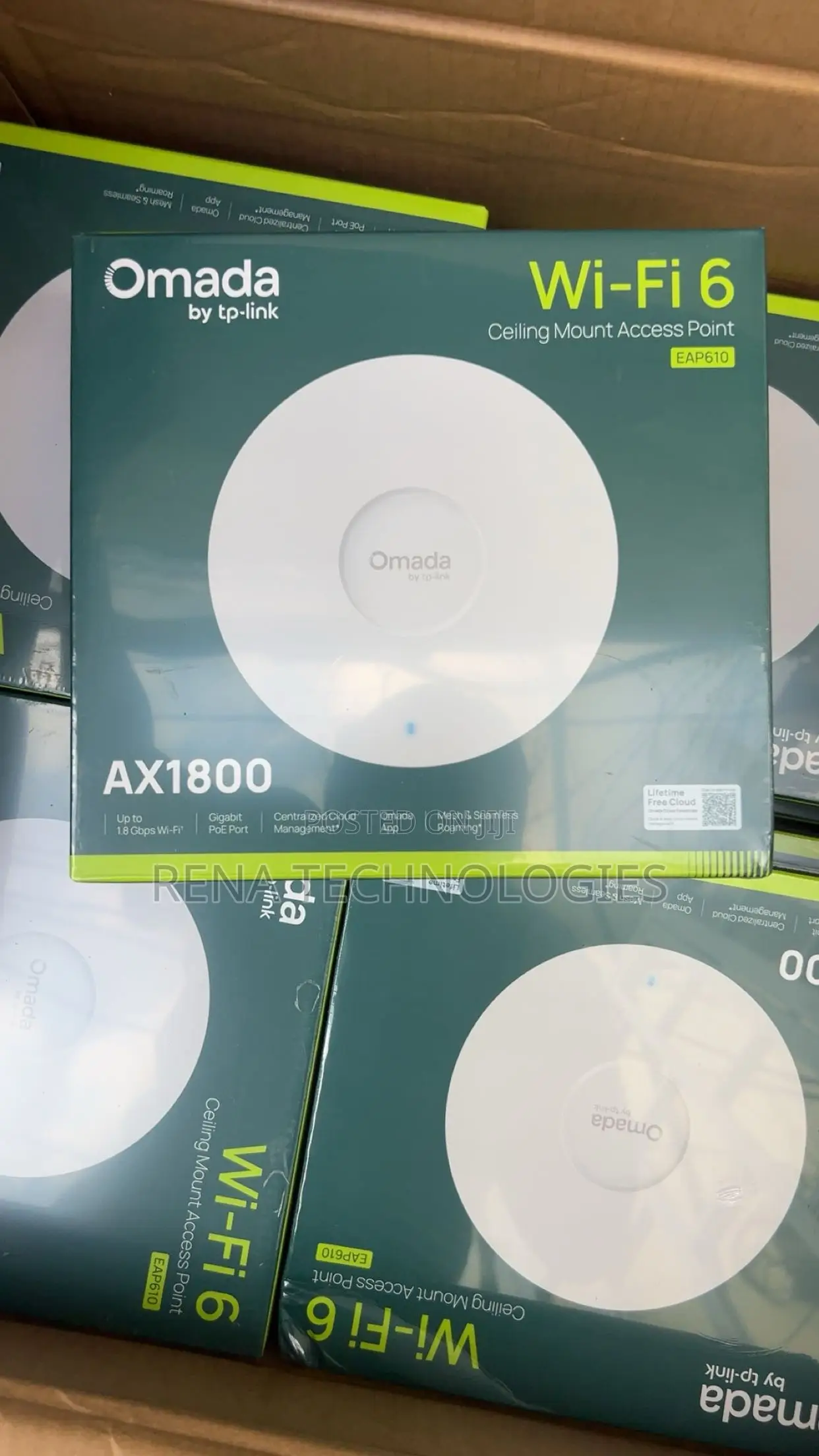 Tp Link AX1800 Gigabit Ceiling Mount WiFi 6 Access Point