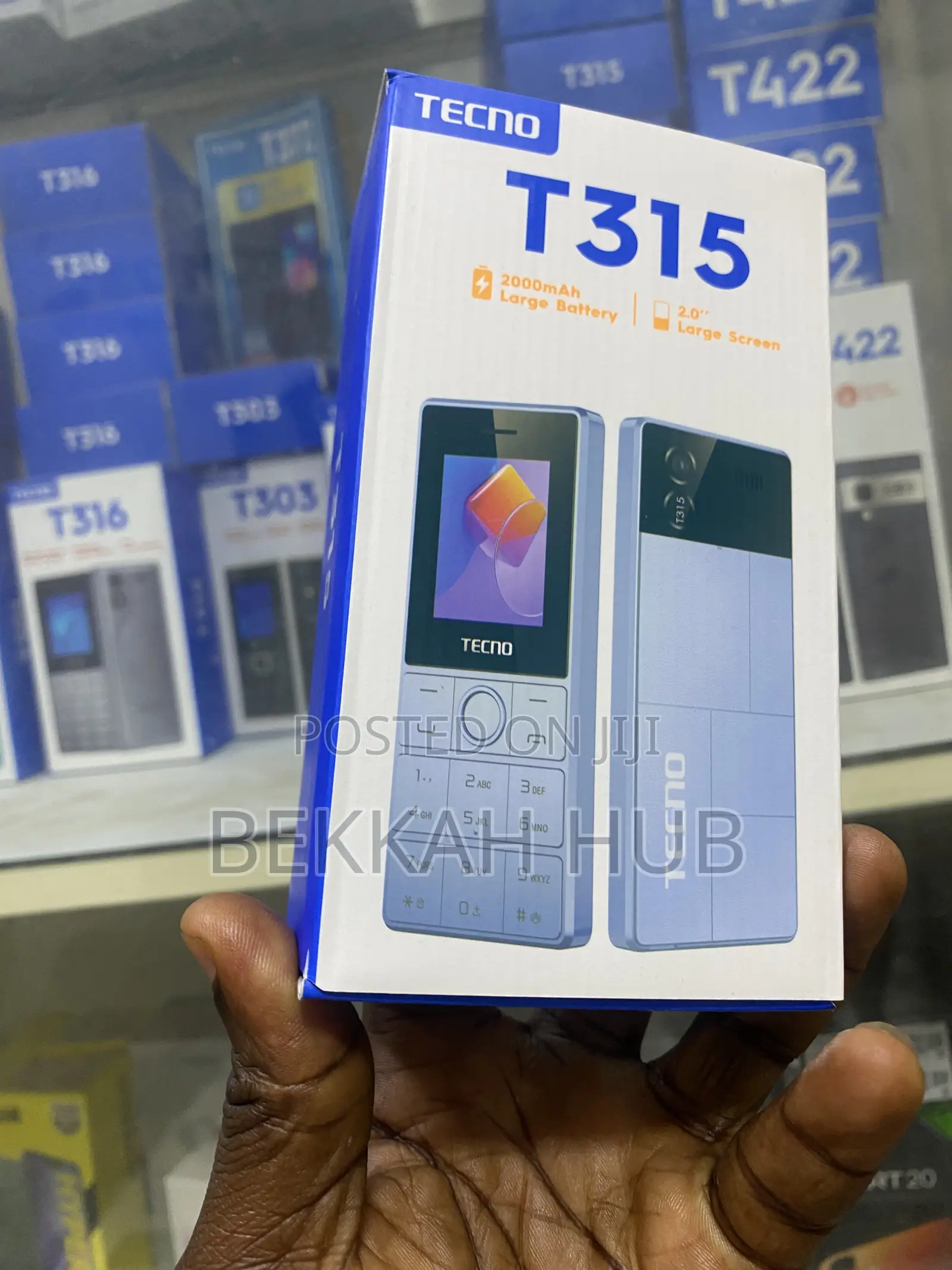 New Tecno T315 Blue