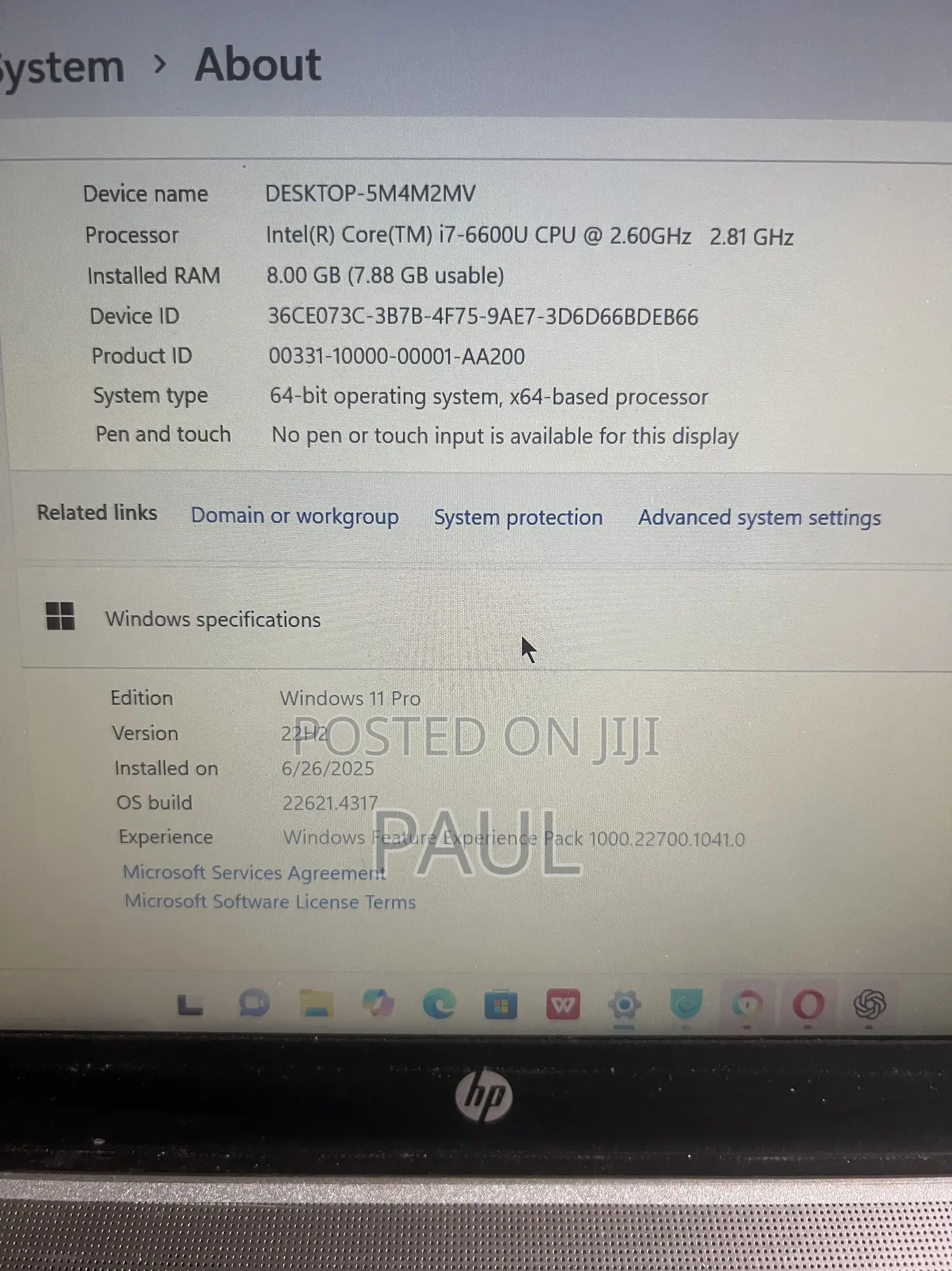 Laptop HP ProBook 640 G2 8GB Intel SSD 256GB