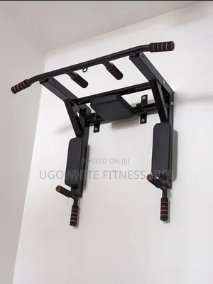 Wall-Mounted Multifunctional Pull-Up Bar
