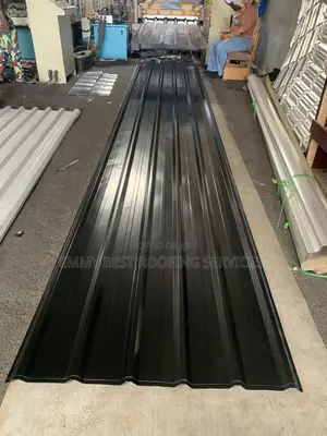 Black Longspan Roofing Sheet 0.45mm - Aluminum / Factory Price