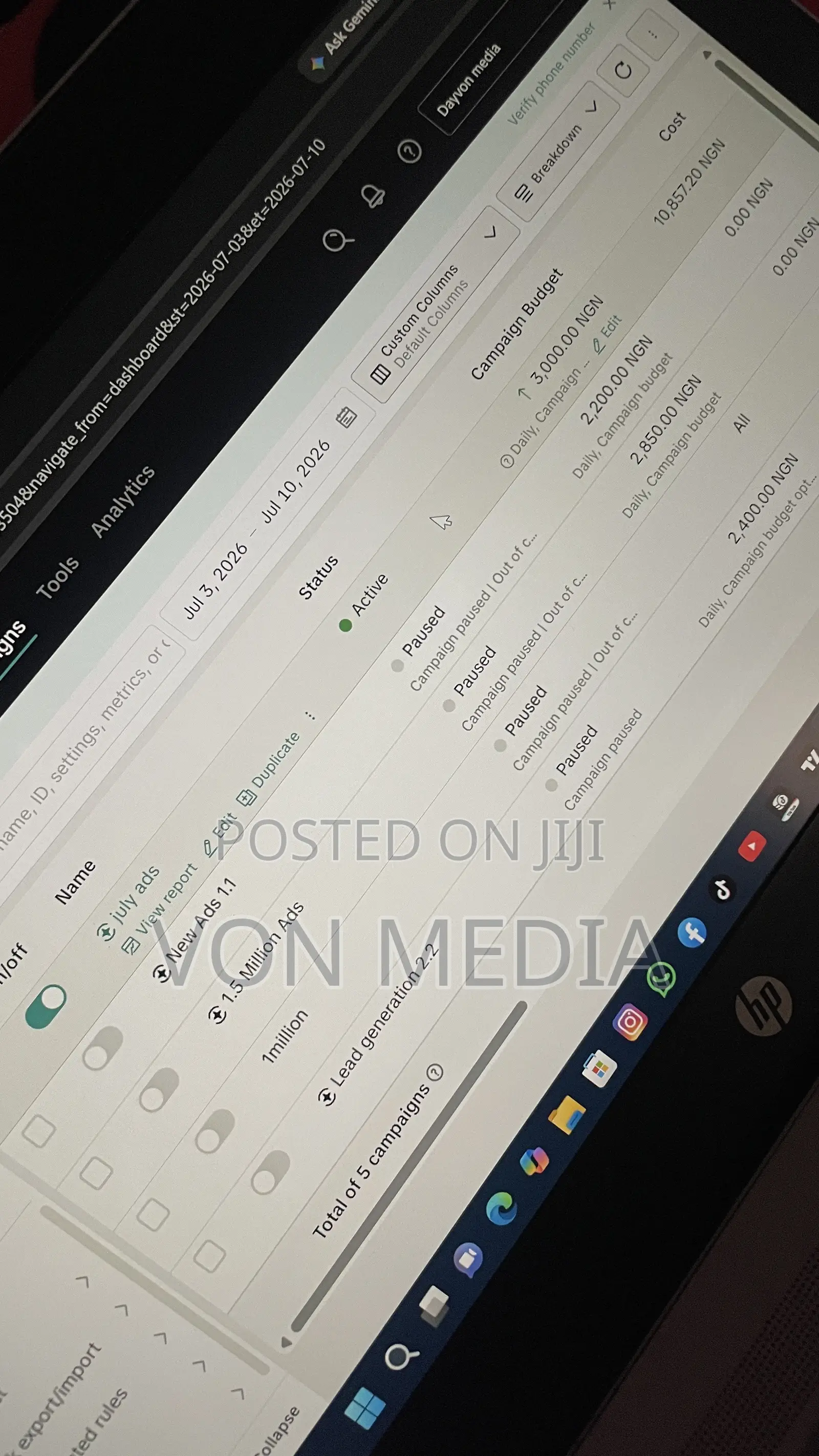 Social Media Management/ Content Creation/ Video Editing