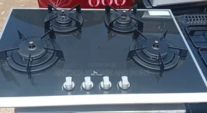 SK Magic Built-in Gas Hob,4 Burners, Tempered Glass.
