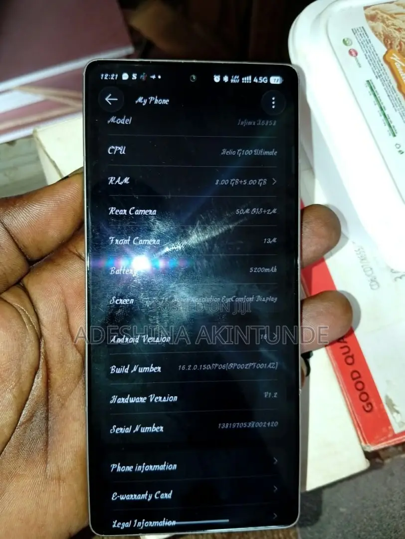Infinix Note 50 4G 256 GB