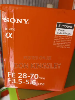 Sony 28-70 Mm Lens