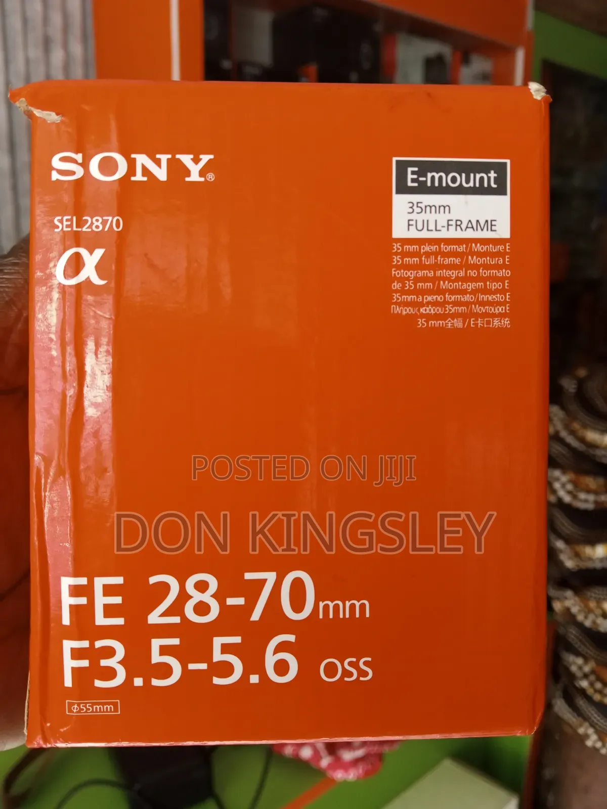 Sony 28-70 Mm Lens