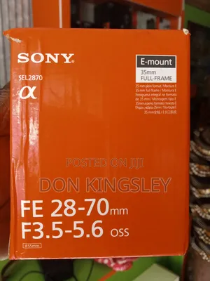 Sony 28-70 Mm Lens