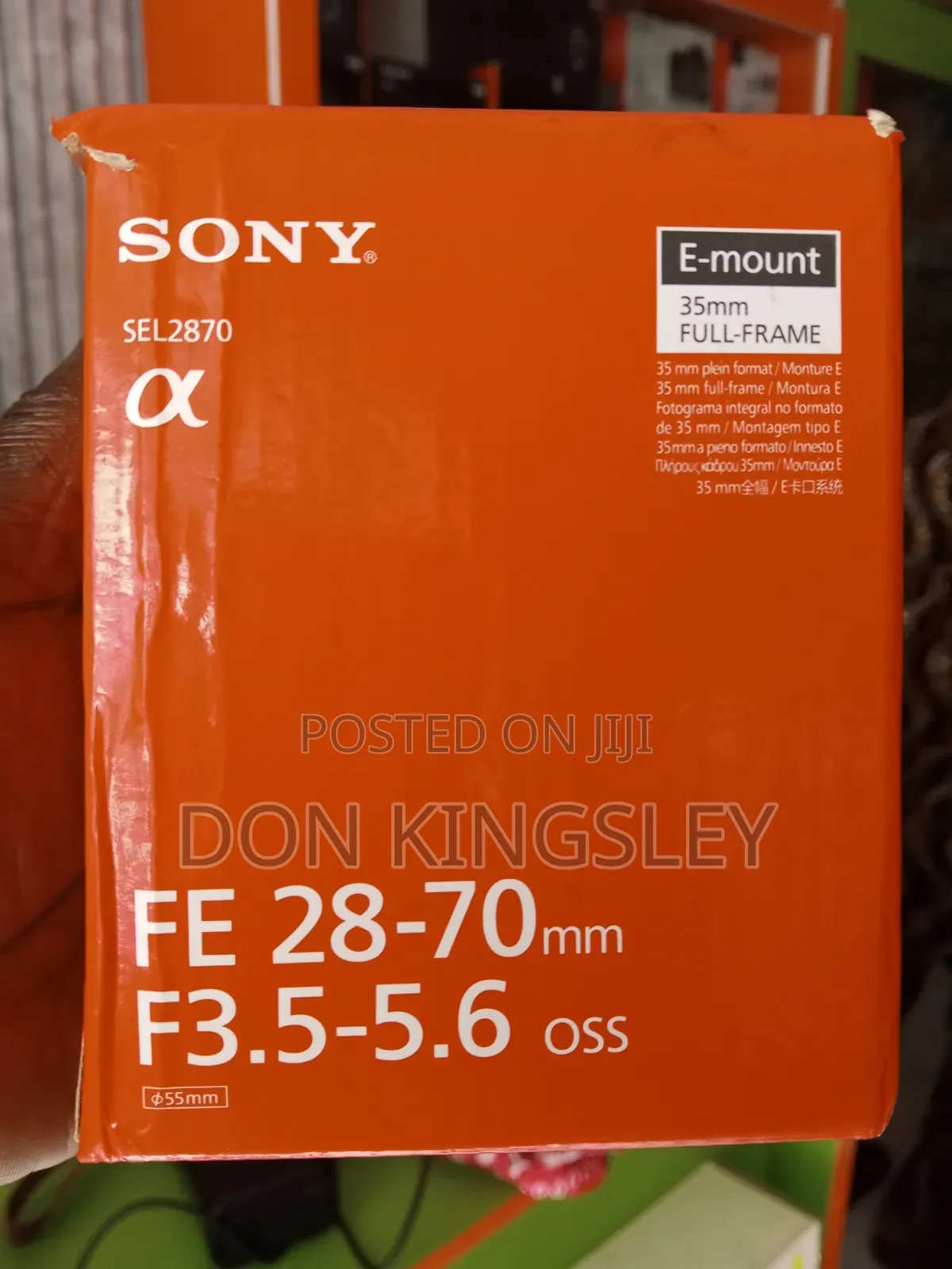 Sony 28-70 Mm Lens