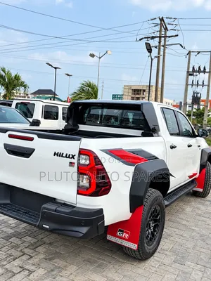Hilux GR Sport Red Mud Flaps