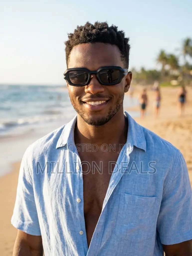 Stylish Cool Suede Inspires Men's Sunglasses Black