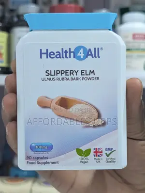 Health4All Slippery Elm 300mg Capsules – Digestive Support