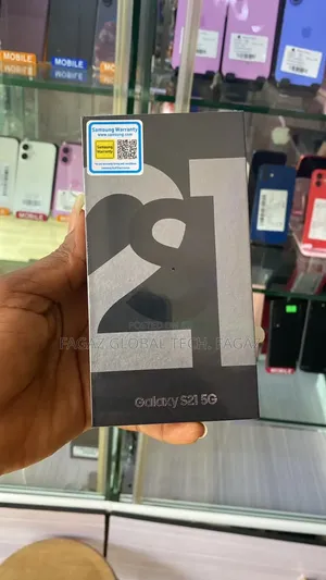 New Samsung Galaxy S21 5G 128 GB Black