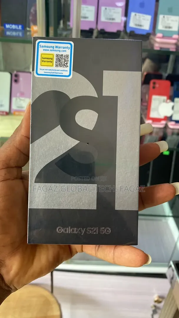 New Samsung Galaxy S21 5G 128 GB Black