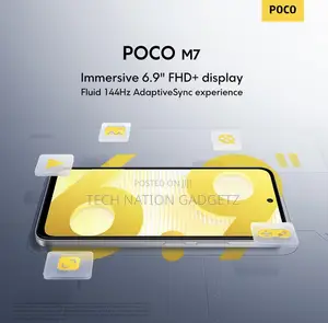 New Xiaomi Poco M7 128 GB Black