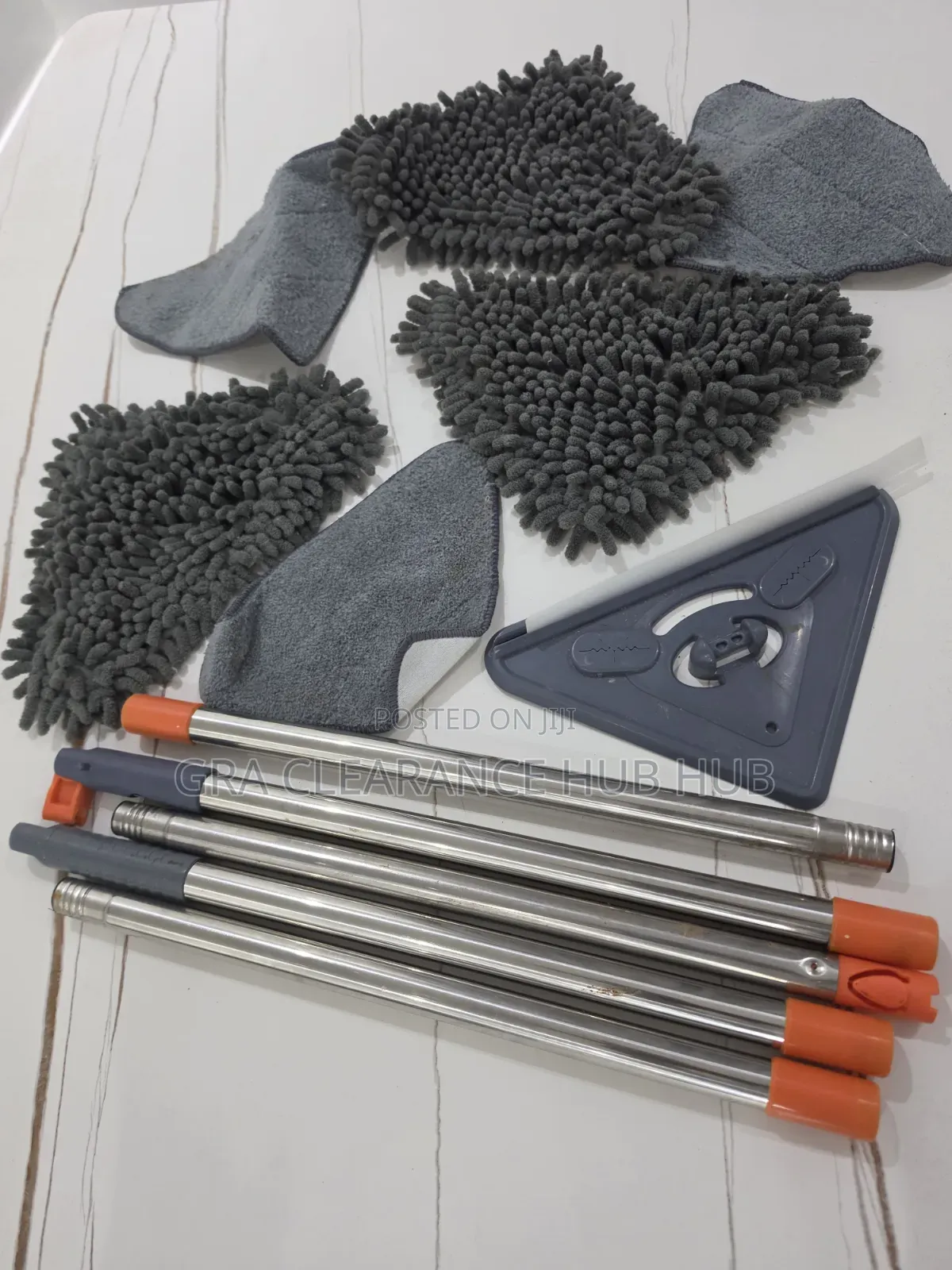 Multi-Functional Triangle Cleaning Mop Kit