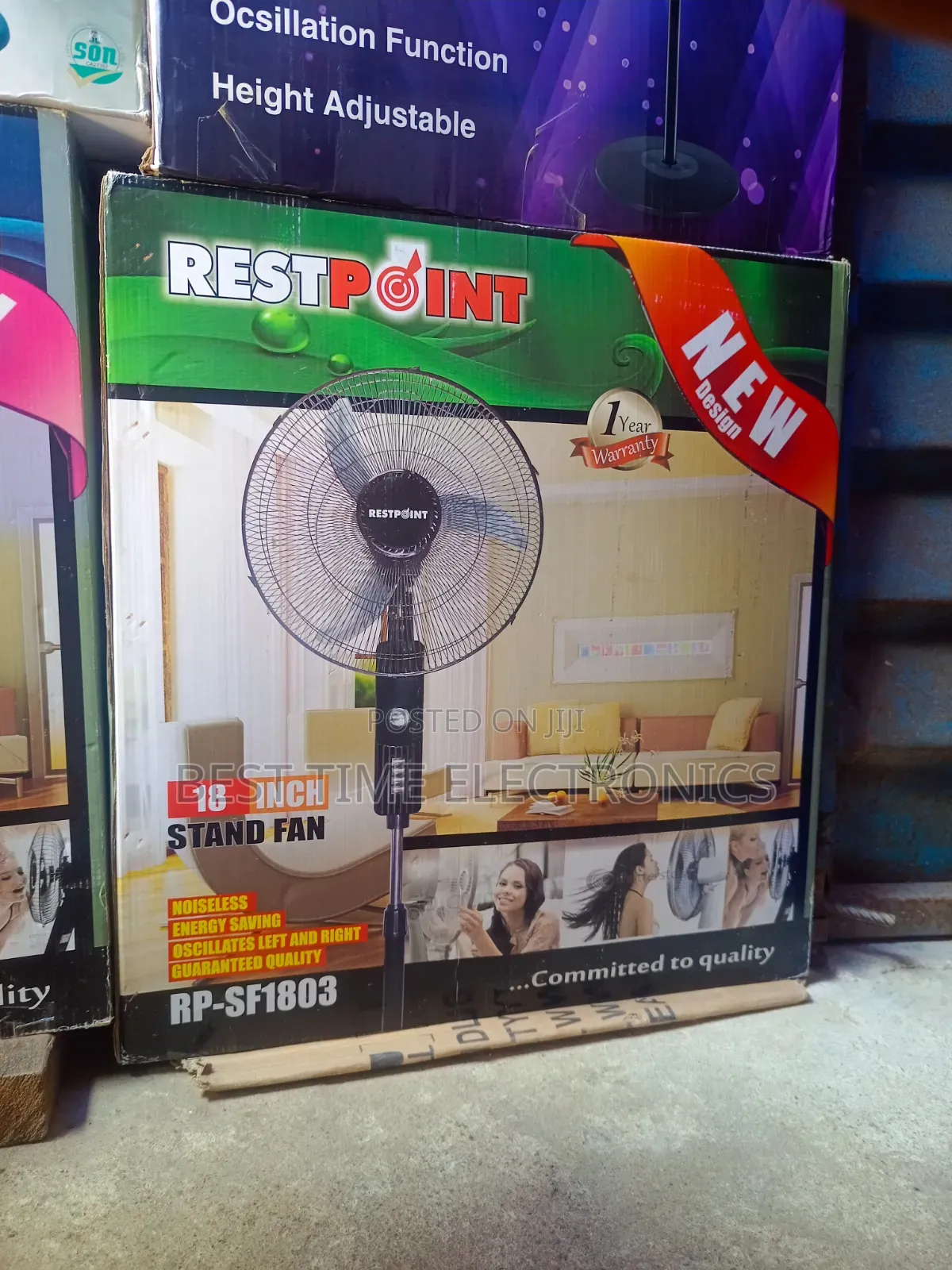 Restpoint 18" Electrical Stand Fan