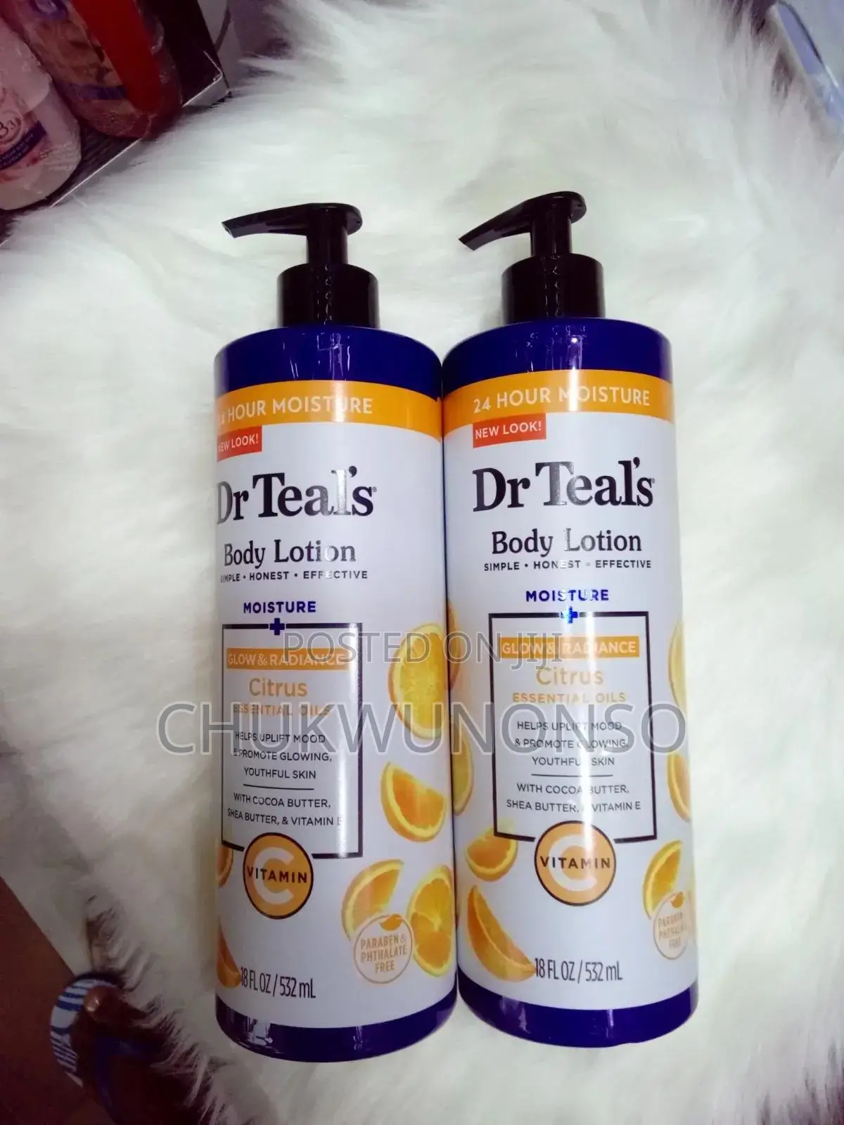 Dr Teal's Body Lotion Citrus 532ml 18 FL Oz