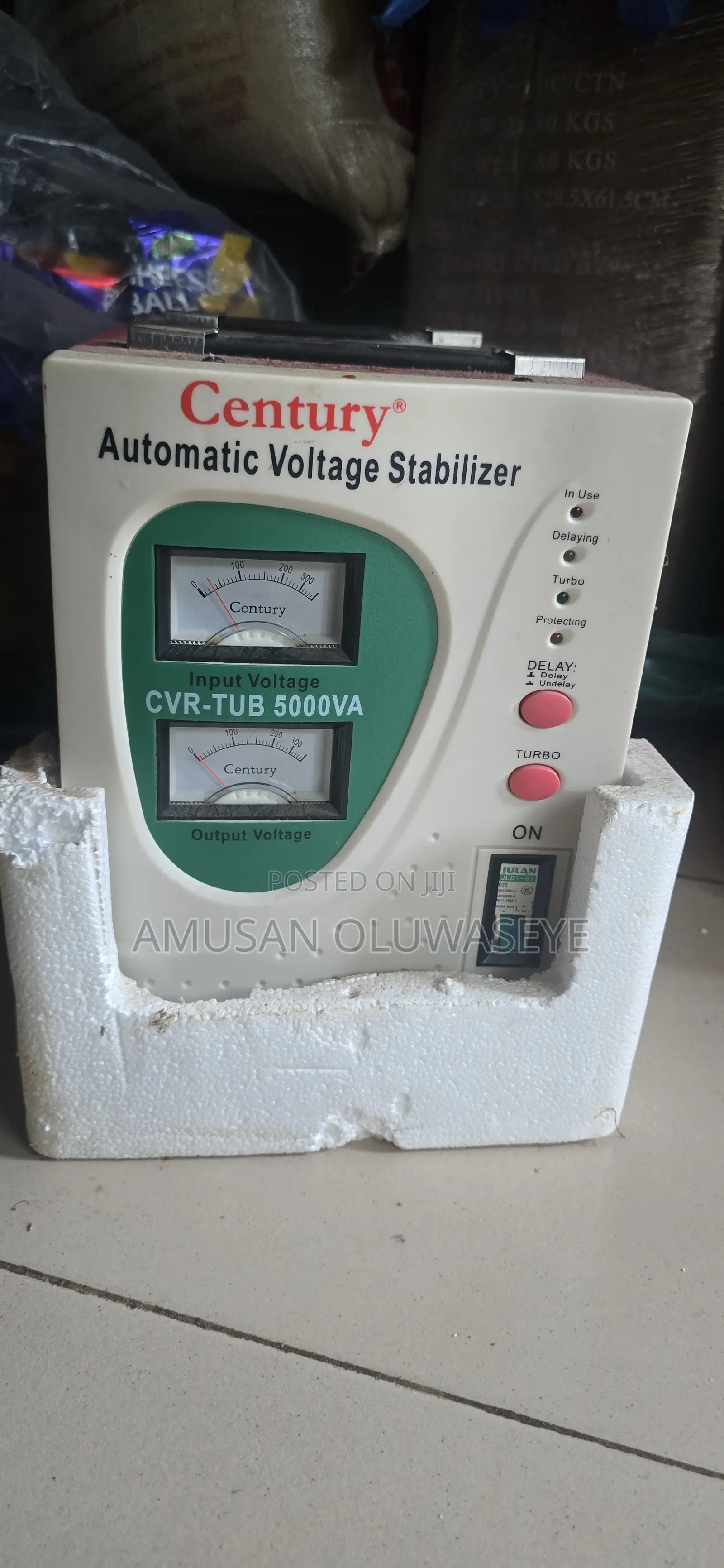 5000VA Century Relay Stabilizer