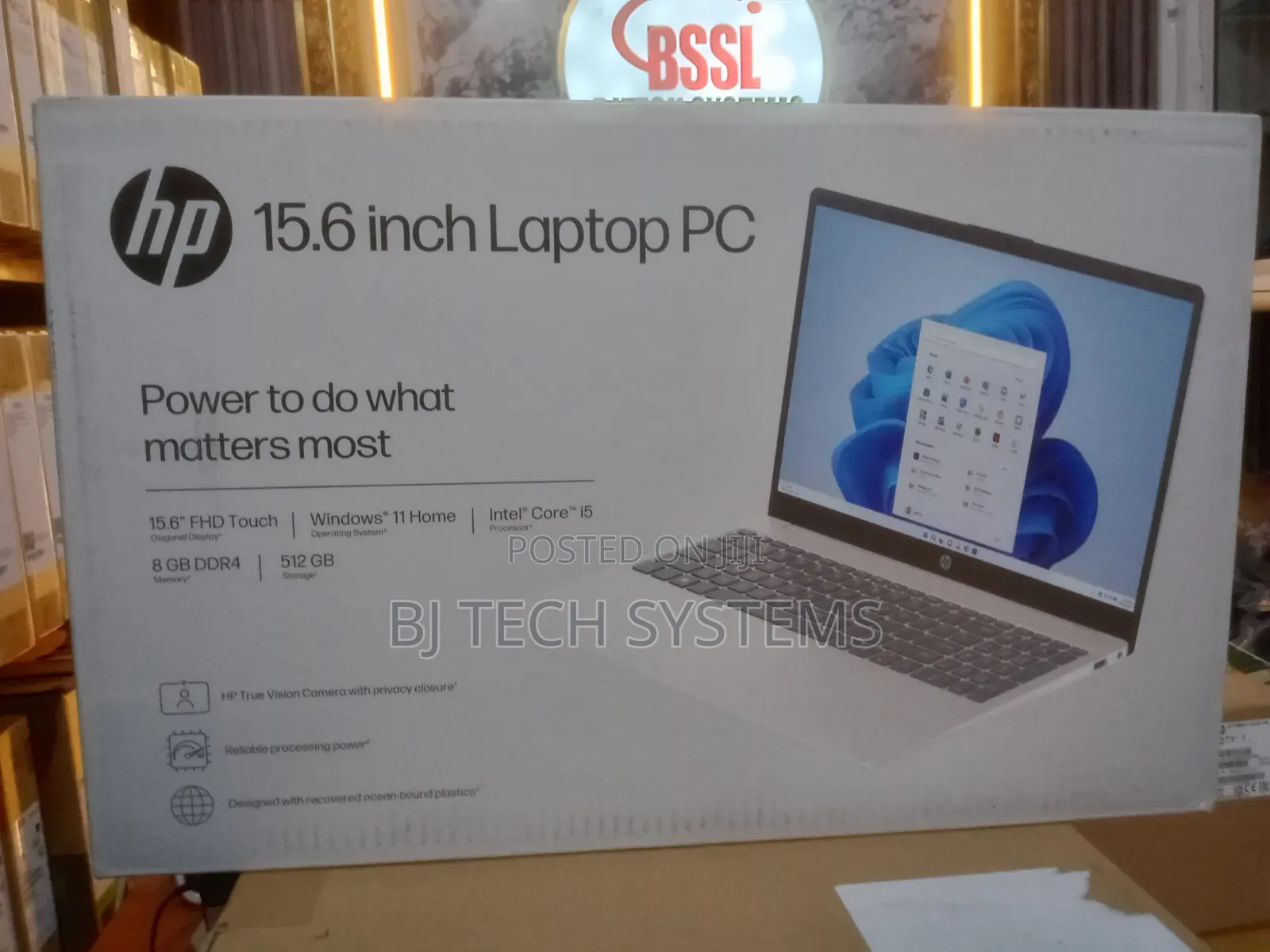 New Laptop HP 15 8GB Intel Core i5 SSD 512GB