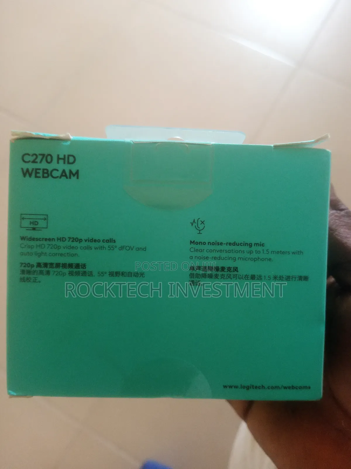 Logitech C270 Hd Webcam