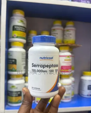 Nutricost Serrapeptase 120,000 SPU – 120 Capsules