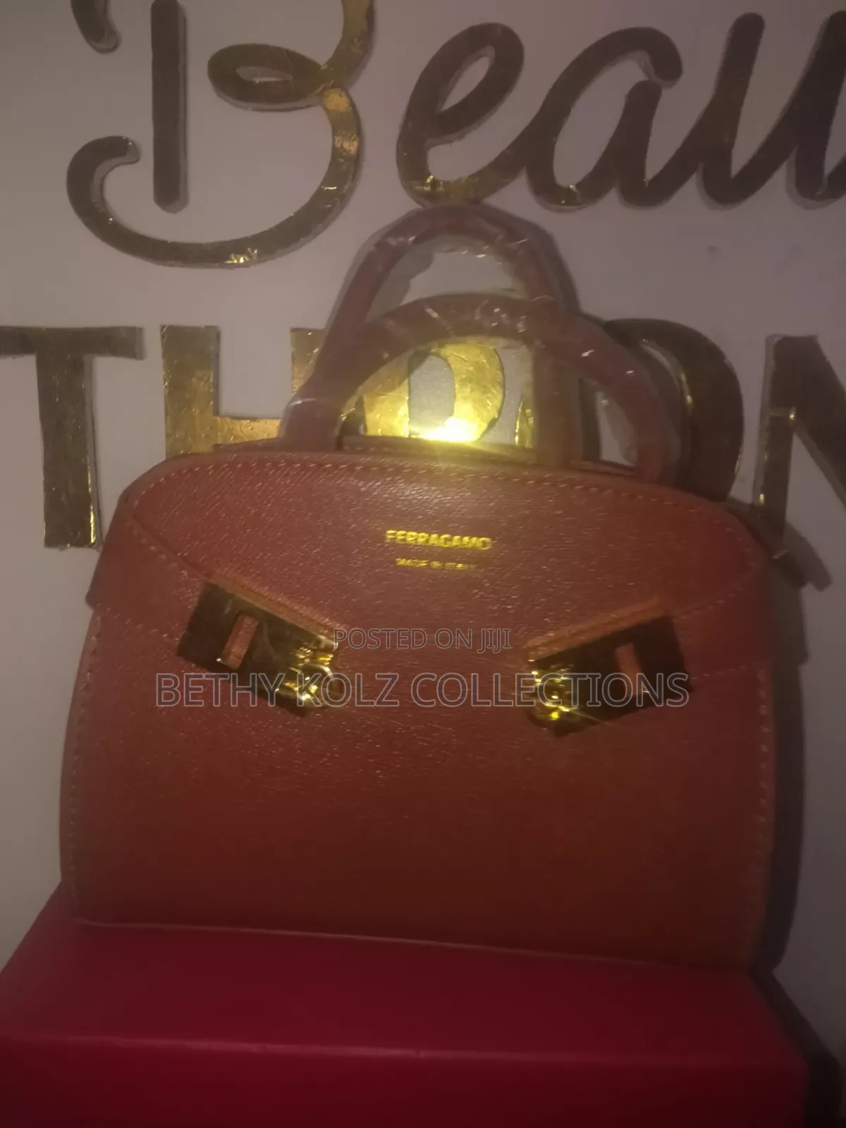 Quality Ferragamo Leather Bag