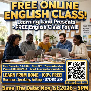 Learning Land Free English Class