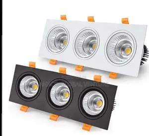 Led Spot Light Triple Face and 3 Colours Light