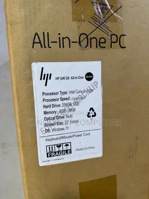 New HP ProOne 240 G10 All-in-One 8GB Intel Core i3 SSD 256GB