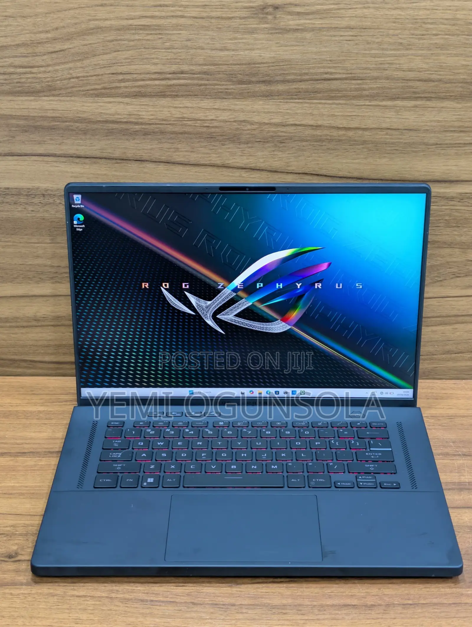 New Laptop Asus ROG Zephyrus M16 16GB Intel Core i9 SSD 1T