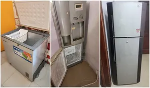 145 Litres Chest Freezer, LG Refrigerator, Water Dispenser