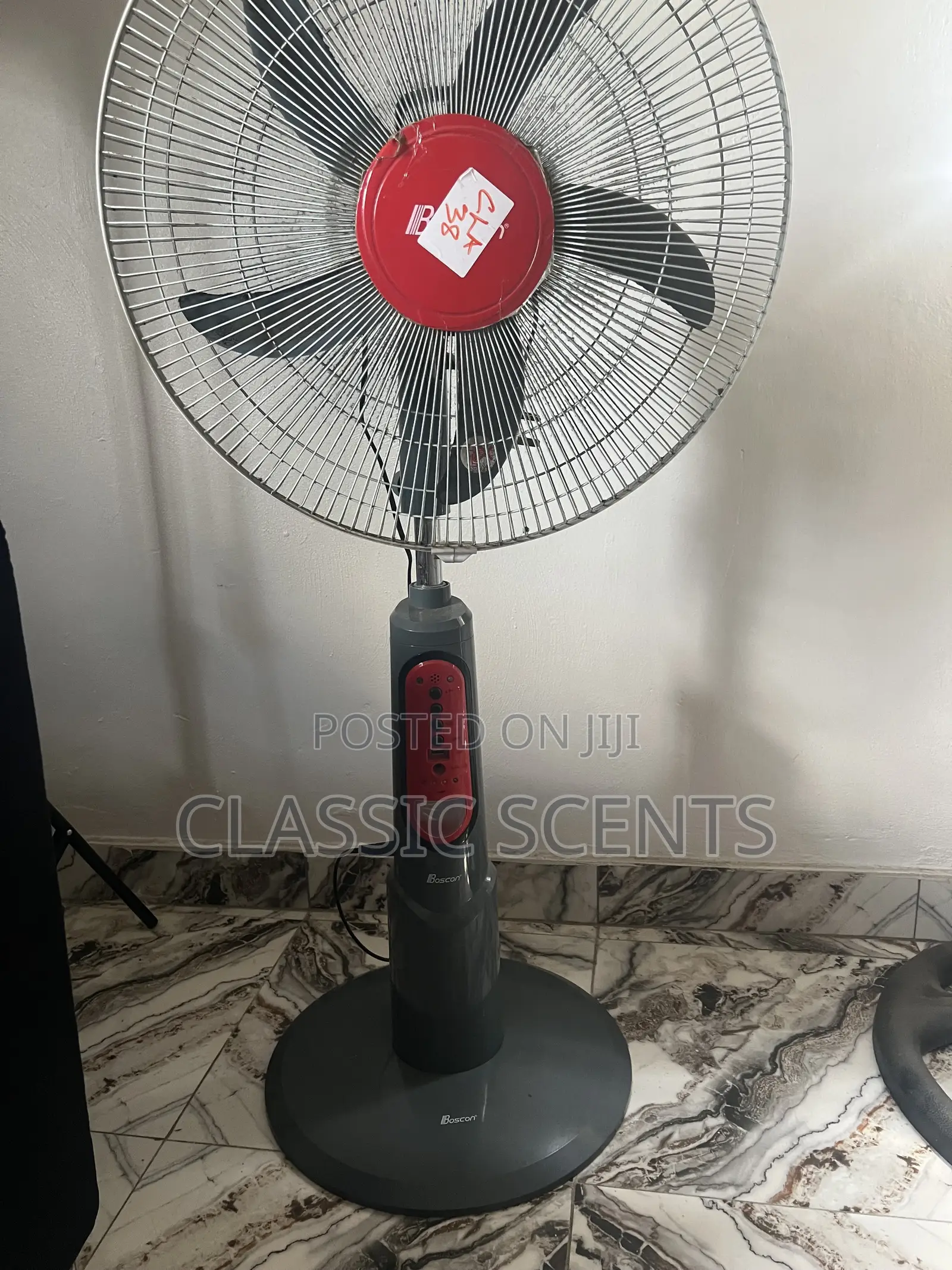 Boscon Standing Rechargeable Fan