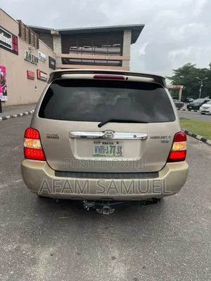 Toyota Highlander Hybrid Limited 2007 Gold