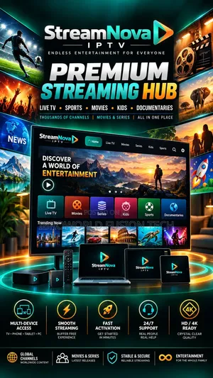 StreamNova IPTV – Premium Entertainment, Seamless Experience