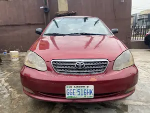 Toyota Corolla 2008 Red