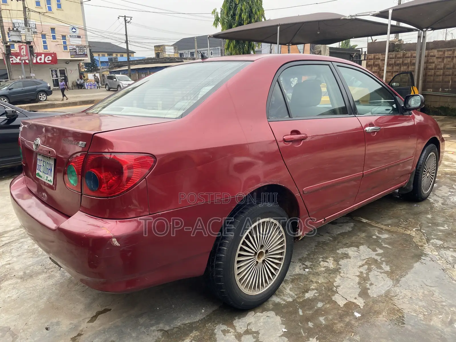 Toyota Corolla 2008 Red