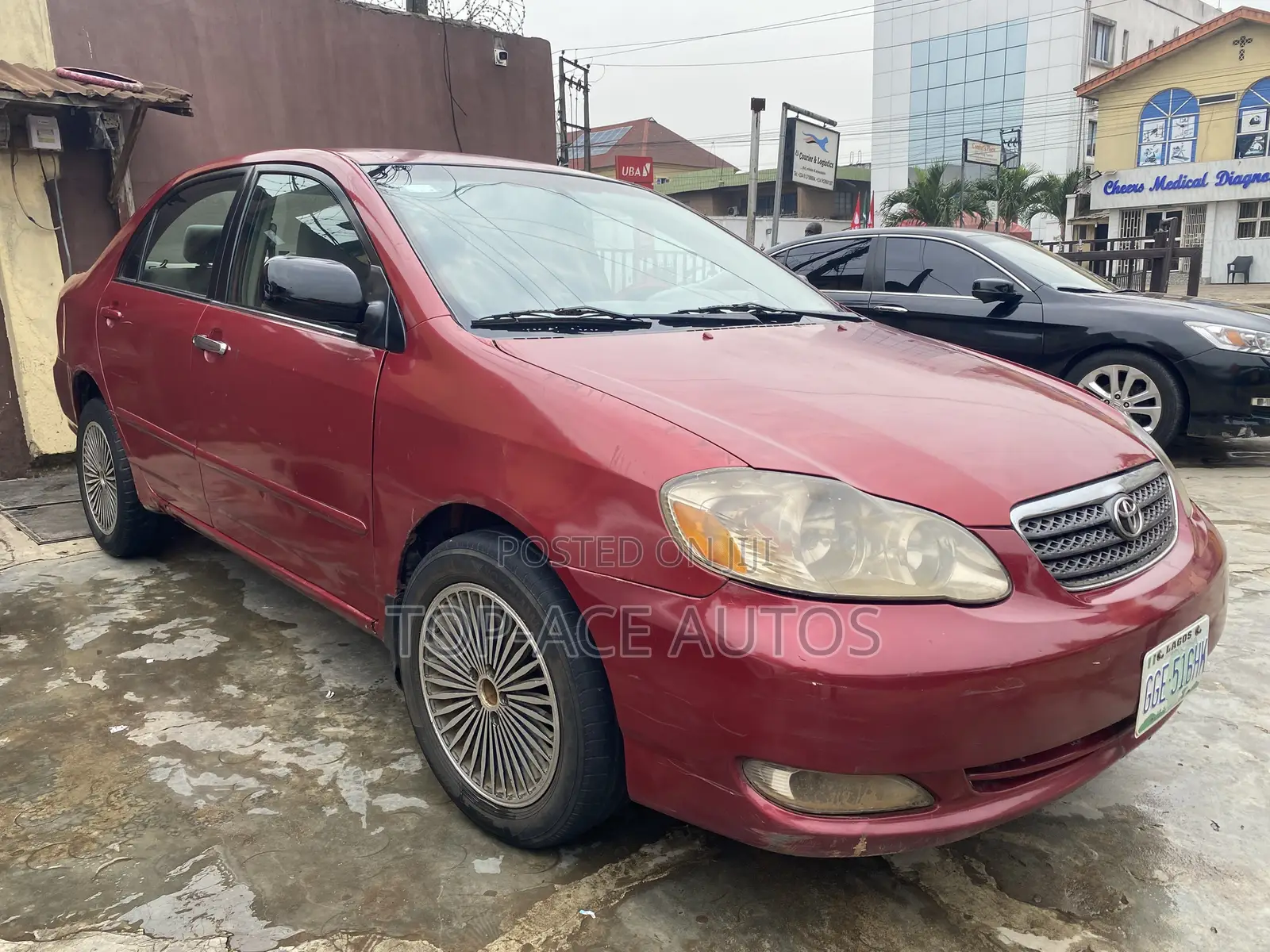 Toyota Corolla 2008 Red