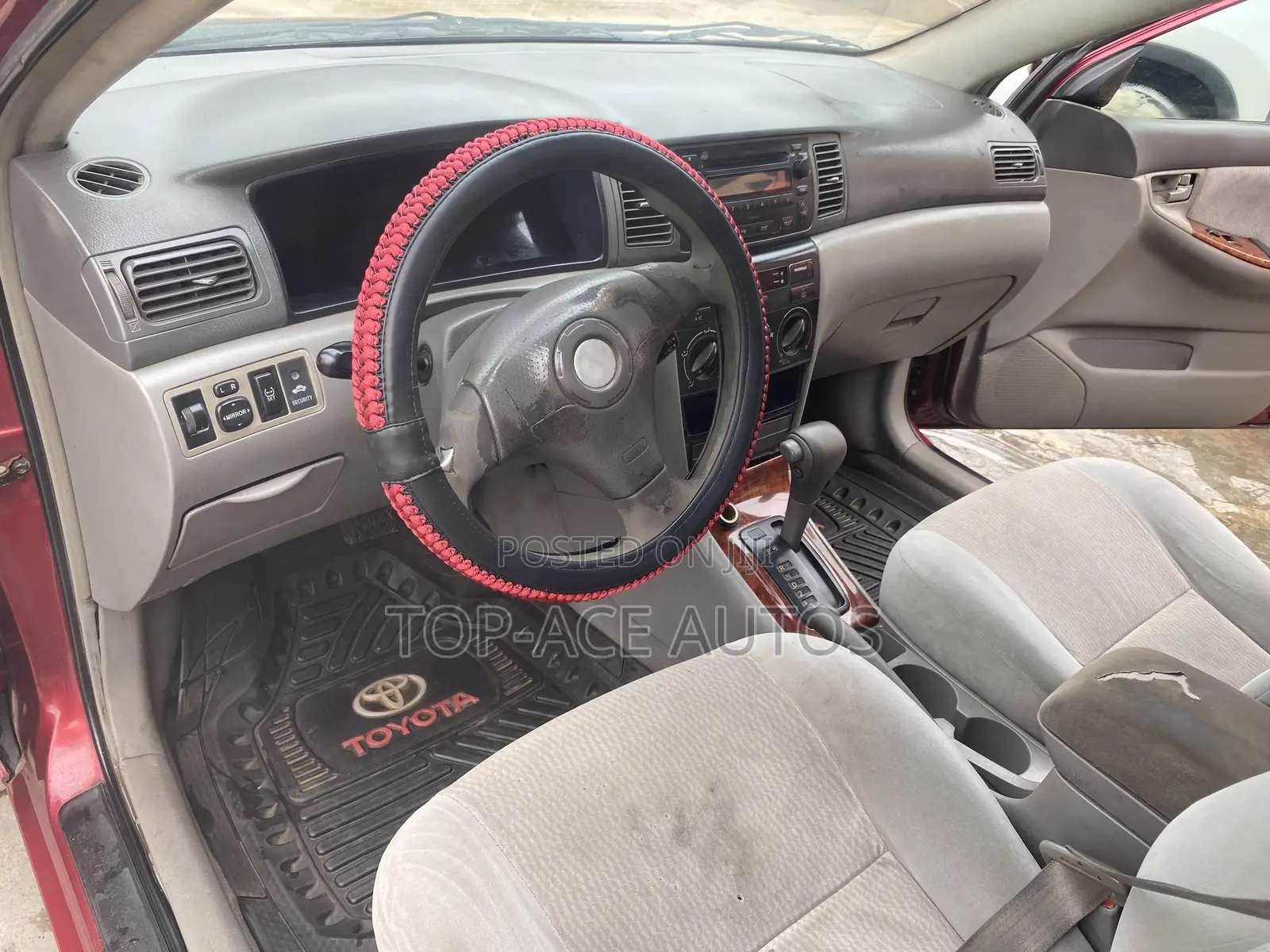 Toyota Corolla 2008 Red