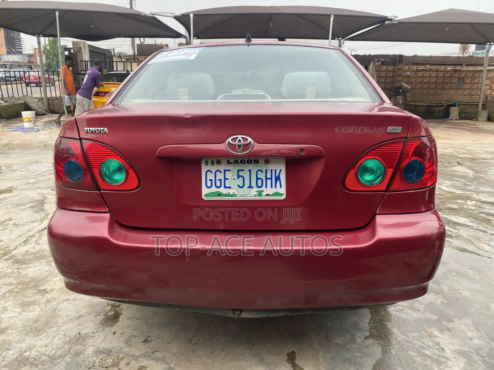 Toyota Corolla 2008 Red