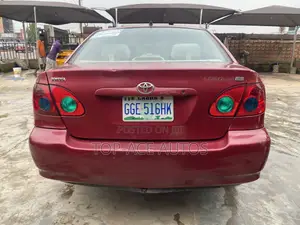 Toyota Corolla 2008 Red