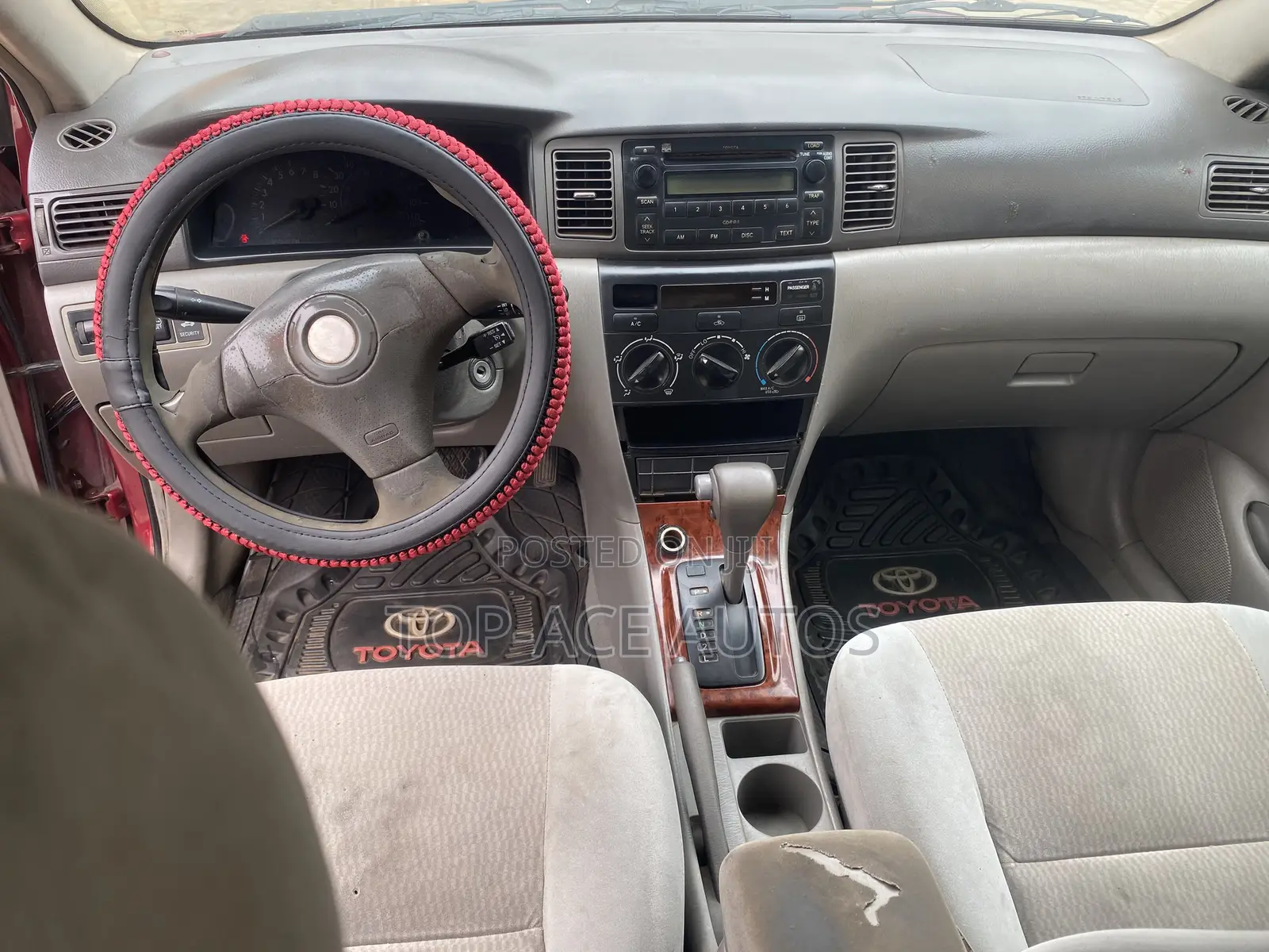Toyota Corolla 2008 Red