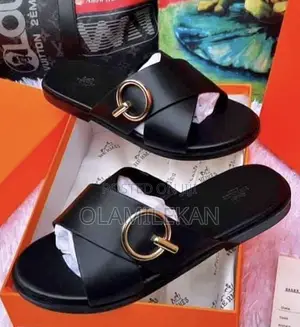 Hermes Cross Slipper