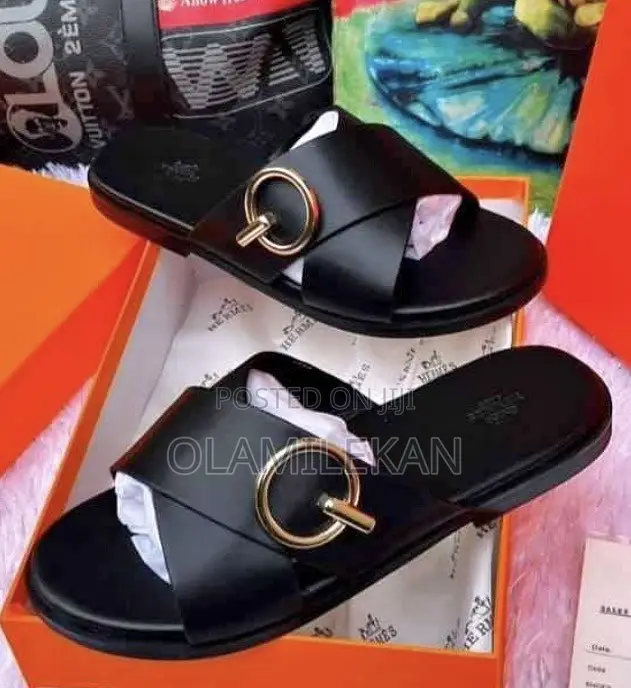 Hermes Cross Slipper